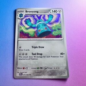 bronzong - 072/094 (uncommon) — pokemon: phantasmal flames